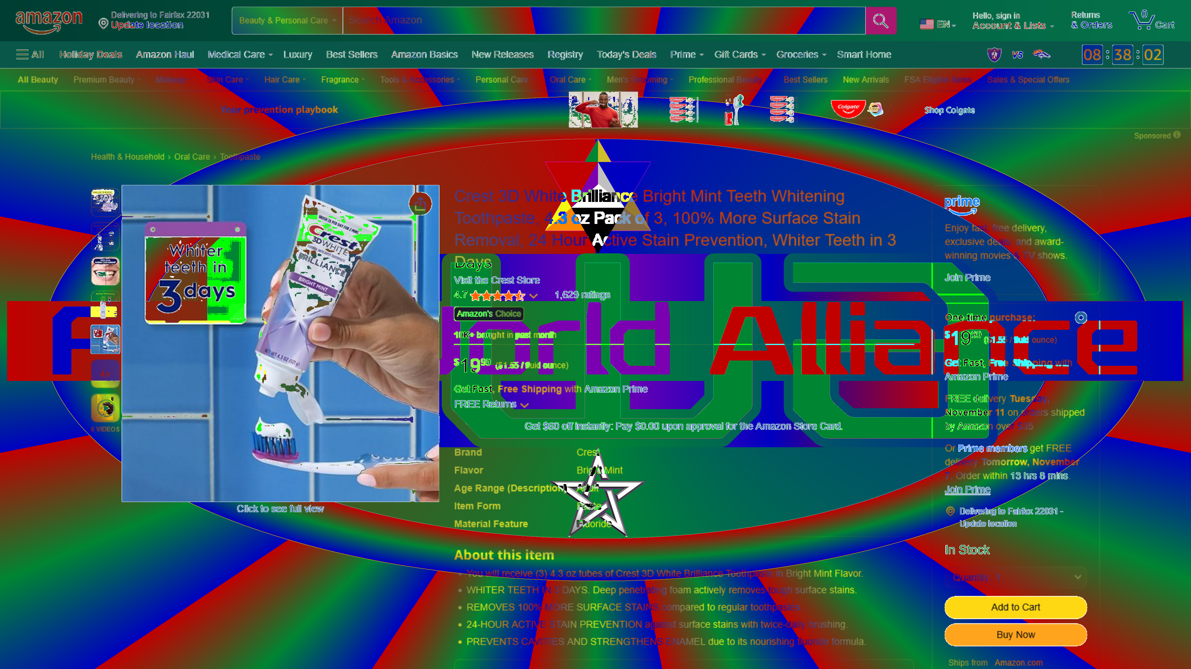 3-D White Brilliance ToothPaste